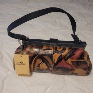 Patricia Nash genuine leather, Milano Graffiti Collection handbag